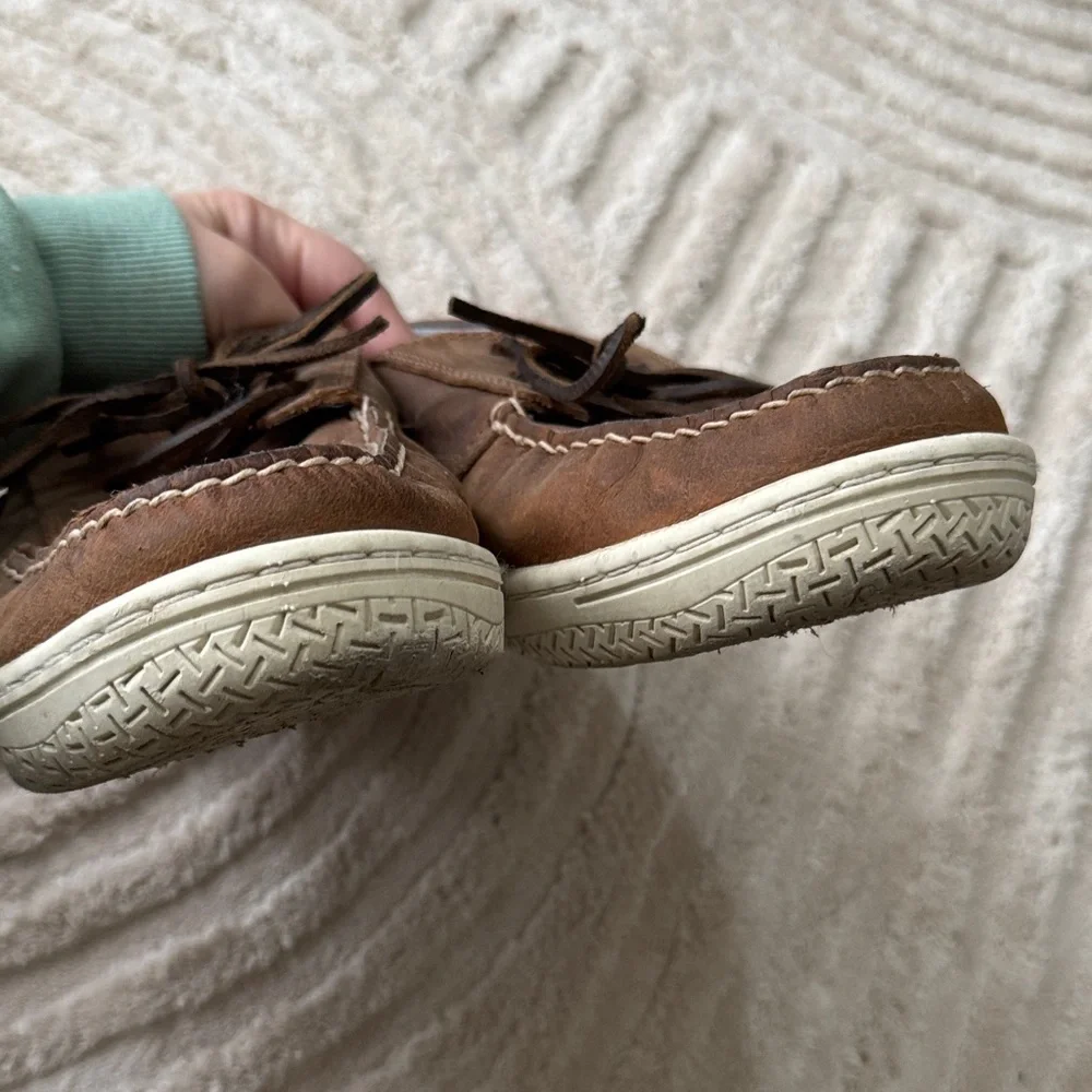 Sperry Men's Tan Leather Boat Shoes